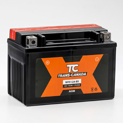 WPX12A-BS Battery MOTO 12V 10 A SEALED