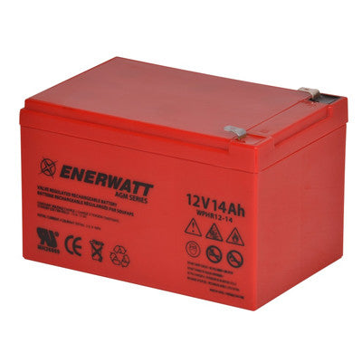 Enerwatt WPHR12-14 BATT AGM 12V 14AH HIGH RATE - I&M Electric