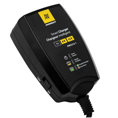 Enerwatt Battery Charger 6/12V 900mah Fully Automatic - I&M Electric