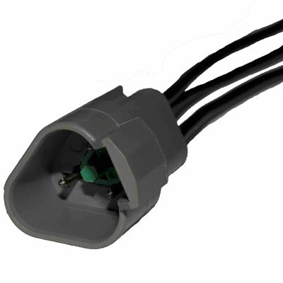 3 WAY DEUTSCH PIGTAIL - RECEPTACLE