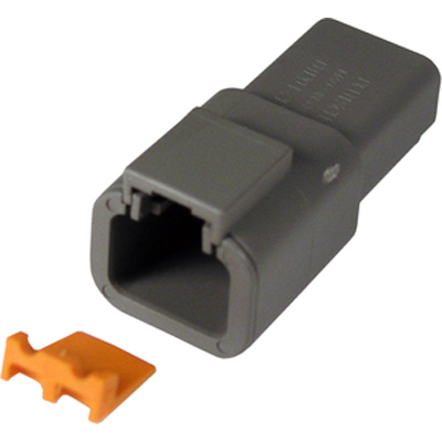 2-WAY DEUTSCH RECEPTACLE & WEDGELOCK