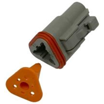 3-WAY DEUTSCH PLUG & WEDGELOCK
