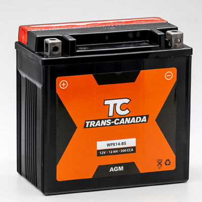 WPX14-BS ATV/Motorcycle Battery