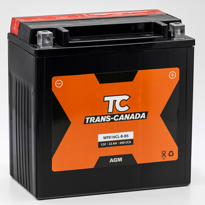 WPX16CL-B-BS Battery MOTO 12V 19AH SEALED