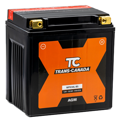 WPX30L-BS Motorcycle/ATV Battery 12V 30Ah