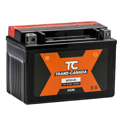 WPX9-BS ATV/Motorcycle Battery 12V 8Ah