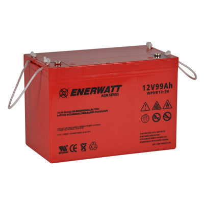 Enerwatt WPHR12-99 BATT AGM 12V 99AH HIGH RATE - I&M Electric