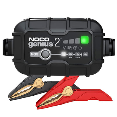 NOCO GENIUS2  6V/12V 2-Amp Smart Battery Charger