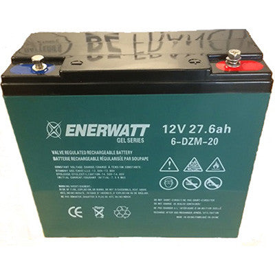 Enerwatt 12 volt Gel battery 27AH - I&M Electric