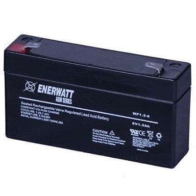 Battery 1.3AH 6 volt sealed - I&M Electric