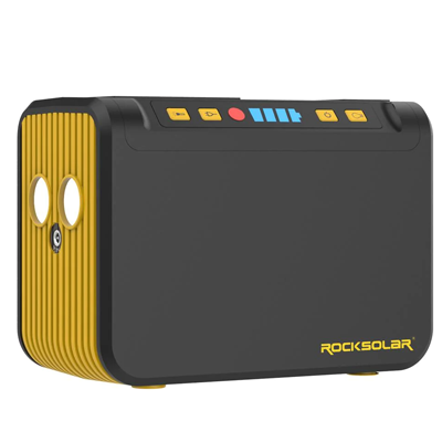 ROCKSOLAR Weekender 80W Portable Power Station - Lithium Battery and Solar Generator